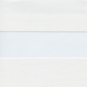 Рулонные шторы день-ночь зебра софт 0225 белый, 280 см, фото