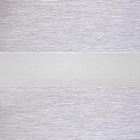 Рулонные шторы день-ночь зебра стоун био 1608 св. серый, 280 см, фото