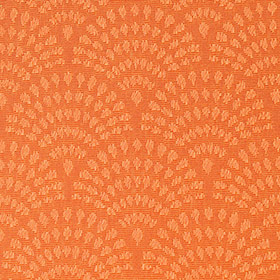 Рулонные шторы ажур 3499 оранжевый, 220 см, фото
