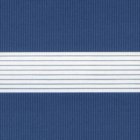 Рулонные шторы день-ночь зебра стандарт 5302 синий, 280 см, фото